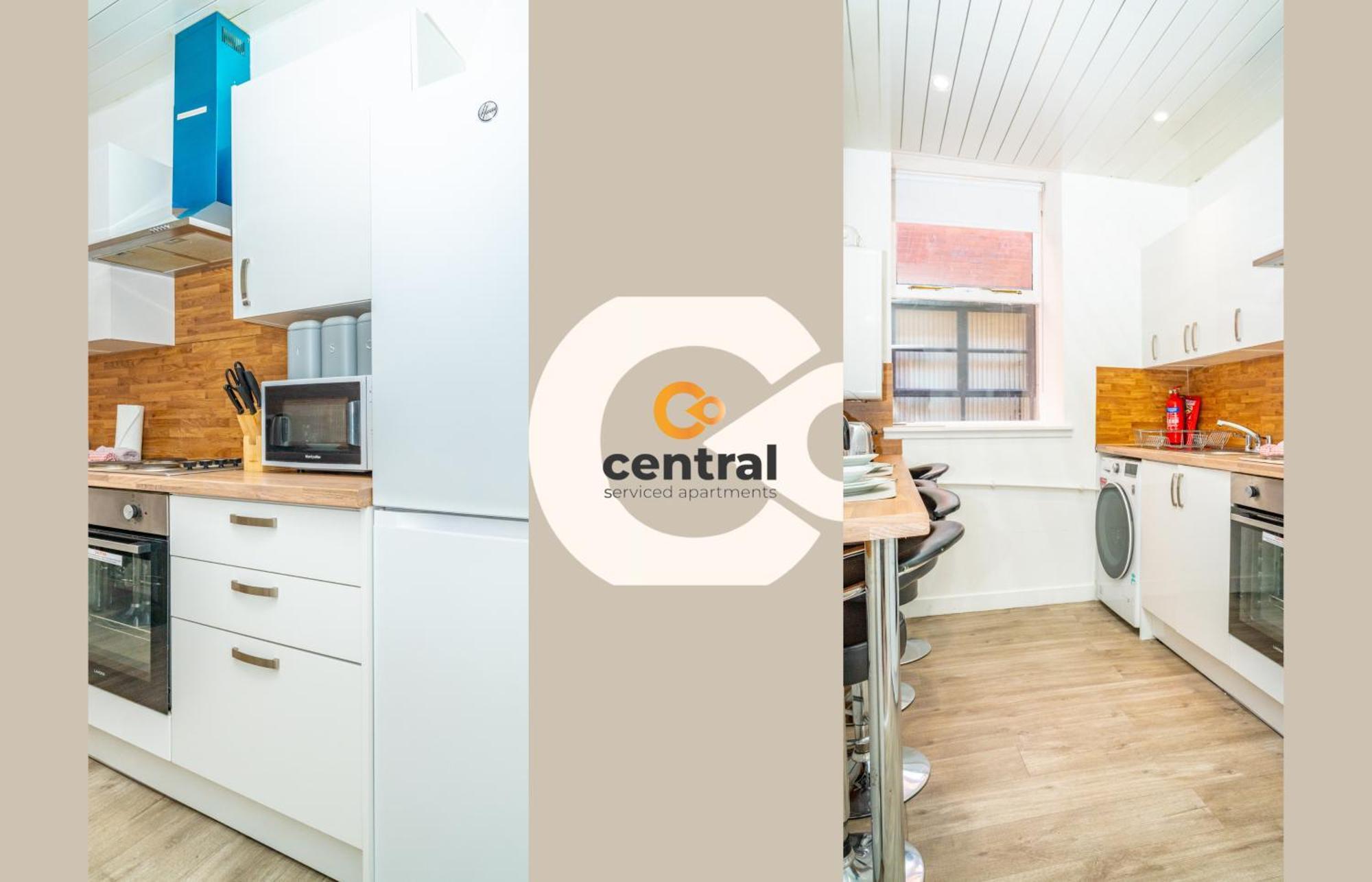 Central Serviced Apartments: Cozy 2-Bedroom Near City Centre & Transport Dundee Exterior photo